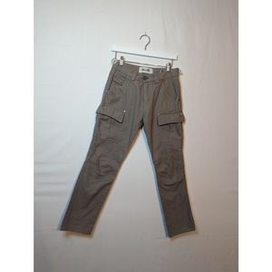 Miss Me Cargo high quality jeans khaki tan with 7 pockets womens juniors 26